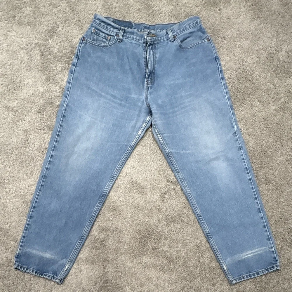 Levi's‎ Women's Loose Fit Straight Leg Jeans Blue Denim Light Wash High Rise